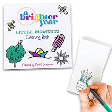 Load image into Gallery viewer, Little Moments Easy Tear Glue Binding Adult&#39;s Coloring Book
