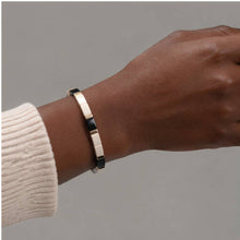 Load image into Gallery viewer, Ebony + Ivory - Bracelet
