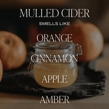 Load image into Gallery viewer, Mulled Cider 12 oz Candle - Fall Decor and Gifts
