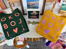Load image into Gallery viewer, gold crew with lavender
