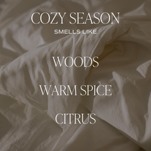 Load image into Gallery viewer, Cozy Season 11 oz Soy Candle - Fall Decor &amp; Gifts
