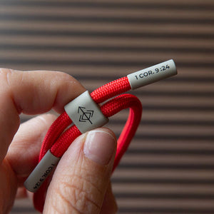 PURSUE GREATNESS Christian Cord Bracelet
