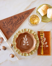 Load image into Gallery viewer, AGT1215 - Acorns Give Thanks Felt Pennant
