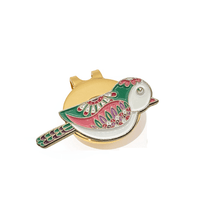 Load image into Gallery viewer, Birdie Women's Golf Ball Marker with Hat Clip
