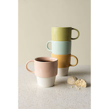 Load image into Gallery viewer, Flora Assorted Nesting Mugs Set of 4
