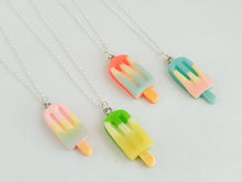 Load image into Gallery viewer, Kid's Creamsicle Necklace, Summer Necklace
