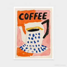 Load image into Gallery viewer, Coffee Poster Kitchen Wall Art
