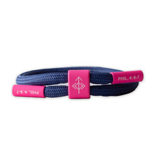 Load image into Gallery viewer, DON&#39;T WORRY BE HAPPY Christian Cord Bracelet
