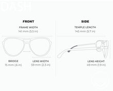 Load image into Gallery viewer, DASH LAGOON Polarized Active Soft Rubber Aviator Sunglasses
