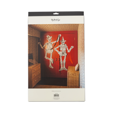 Load image into Gallery viewer, Dancing Large Scale Paper Skeletons
