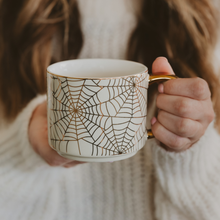 Load image into Gallery viewer, *NEW* Spiderwebs Coffee Mug - Halloween Decor &amp; Gifts
