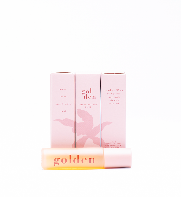 Clean roll-on perfume • no. 31 golden 