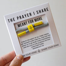 Load image into Gallery viewer, MEANT FOR MORE Prayer Cord Bracelet | Christian Athletes
