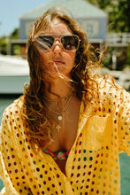 Load image into Gallery viewer, LEX CHAMPAGNE Polarized Navigator Metal Sunglasses
