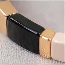 Load image into Gallery viewer, Ebony + Ivory - Bracelet
