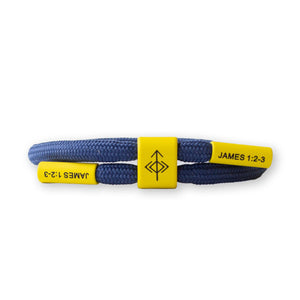 FAITH BUILDS FORTITUDE Cord Bracelet | Christian Athletes