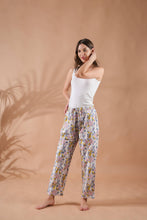 Load image into Gallery viewer, Cotton Pajama Pants Women - Blooming Breeze

