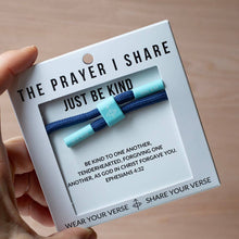 Load image into Gallery viewer, JUST BE KIND Christian Cord Bracelet | Christian Athletes
