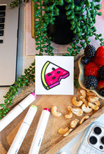 Load image into Gallery viewer, Farm To Table Mini Coloring Book - Fruits &amp; Veggies Themed
