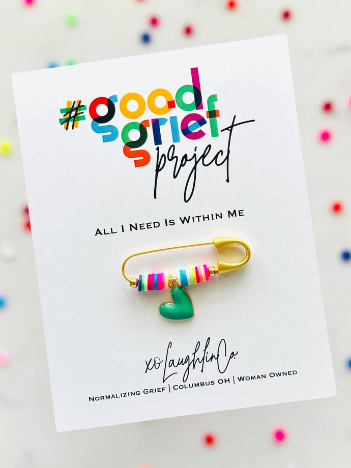 PIN -  All I Need Is Within Me