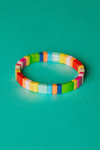 Load image into Gallery viewer, One More Round Enamel Beaded Colorful Summer Bracelet

