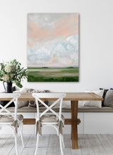 Load image into Gallery viewer, Rose Quartz Sky Stretched Canvas
