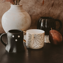 Load image into Gallery viewer, *NEW* Spiderwebs Coffee Mug - Halloween Decor &amp; Gifts

