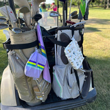 Load image into Gallery viewer, Lilac and Neon Dreams Women's Golf Accessory Bag
