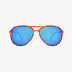 DASH MANGO Polarized Active Soft Rubber Aviator Sunglasses