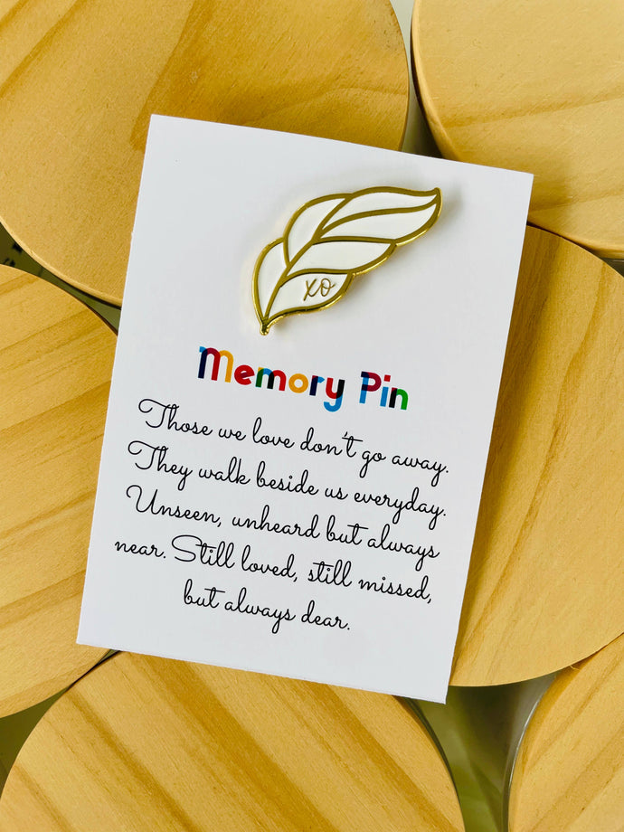 Angel Feather Pin