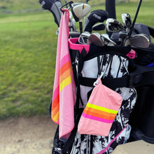Load image into Gallery viewer, Golfher's Sunset Magnetic Golf Towel
