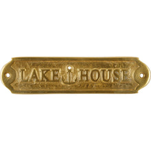 Load image into Gallery viewer, Lake House Door Plaque
