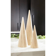Load image into Gallery viewer, Natural Wood Cone Tree - Medium
