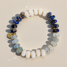 Load image into Gallery viewer, Pacific Rondelle Gemstone Beaded Bracelet
