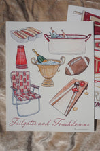 Load image into Gallery viewer, "Tailgates and Touchdowns" Football Tailgate Print
