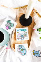 Load image into Gallery viewer, Hygge Mini Coloring Book - Cozy Bookish Themed Coloring Book
