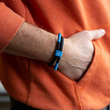 Load image into Gallery viewer, DON&#39;T BACK DOWN Bracelet, Christian Cord Bracelet
