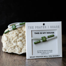 Load image into Gallery viewer, THIS IS MY HOUSE Christian Cord Bracelet
