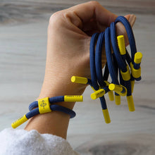 Load image into Gallery viewer, FAITH BUILDS FORTITUDE Cord Bracelet | Christian Athletes
