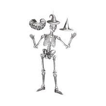 Load image into Gallery viewer, Dancing Large Scale Paper Skeletons
