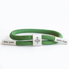 Load image into Gallery viewer, MOVE MOUNTAINS Bracelet, Christian Cord Bracelet
