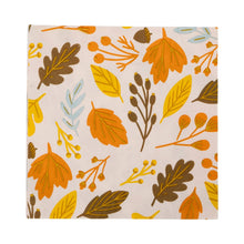 Load image into Gallery viewer, PLNP457 - Foiled Harvest leaves Cocktail Napkin
