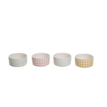Load image into Gallery viewer, Stoneware Gingham Ramekin
