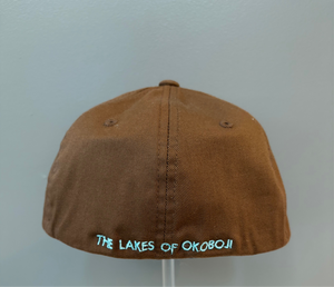 Lakes of okoboji cap - brown