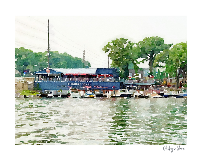 okoboji store print