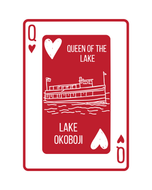 8x10 art print - queen of the lake