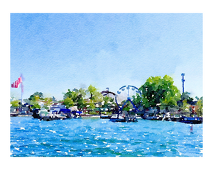 arnolds park print