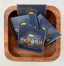 Load image into Gallery viewer, Magnet - okoboji love - 2”x2”
