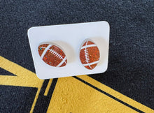 Load image into Gallery viewer, Football Stud Earrings
