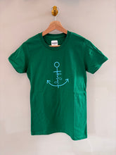 Load image into Gallery viewer, anchor tee-short sleeve-kelly green

